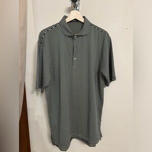 Paul Stuart Performance Polo, yellow/blue, L